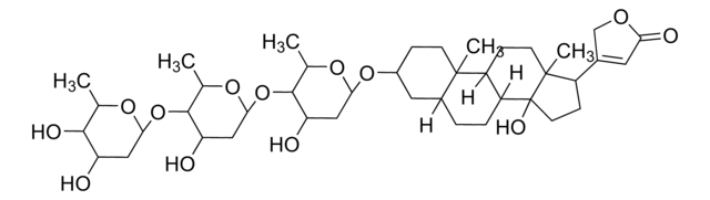 Digitoxin solution 1.0&#160;mg/mL in methanol, ampule of 1&#160;mL, certified reference material, Cerilliant&#174;