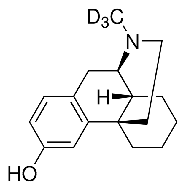 Levorphanol-D3 solution 100&#160;&#956;g/mL in methanol, ampule of 1&#160;mL, certified reference material, Cerilliant&#174;