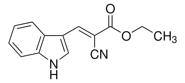 Ethyl(2E)-2-cyano-3-(1H-indolyl-3-yl)acrylate 99%