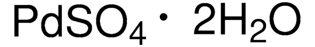 Palladium(II) sulfate dihydrate &#8805;99.9% trace metals basis