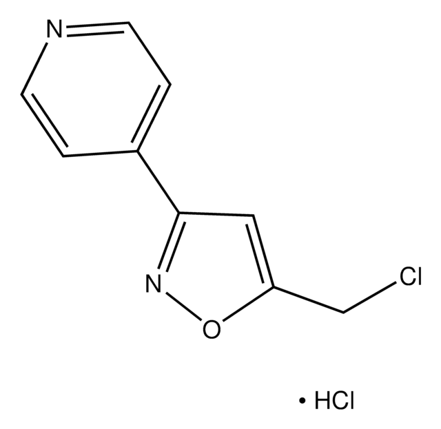 4-[5-(Chloromethyl)isoxazol-3-yl]pyridine hydrochloride AldrichCPR