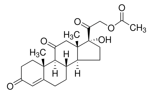 Cortisone Acetate Pharmaceutical Secondary Standard; Certified Reference Material