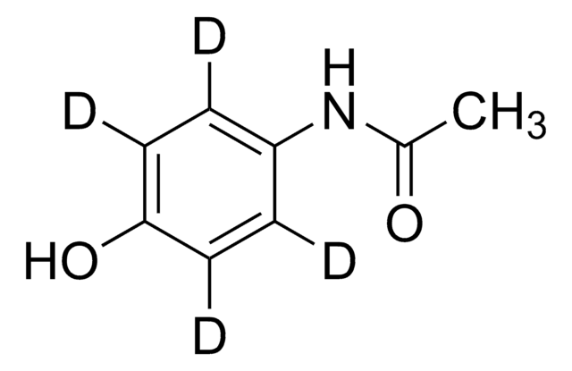 Acetaminophen-D4 solution 1.0&#160;mg/mL in methanol, ampule of 1&#160;mL, certified reference material, Cerilliant&#174;