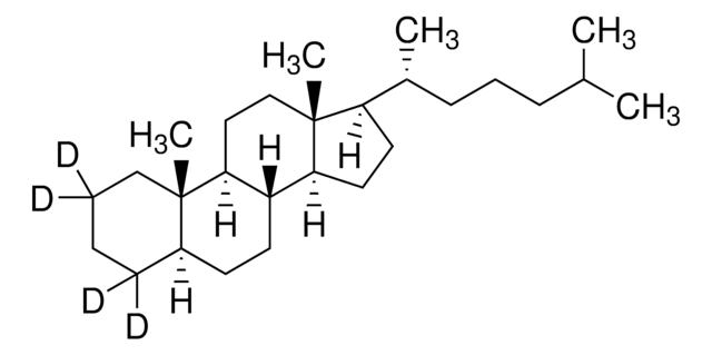 5&#945;-Cholestane-2,2,4,4-d4 98 atom % D, 97% (CP)