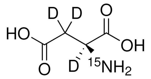 L-Aspartic acid-15N,2,3,3-d3 98 atom % 15N, 98 atom % D