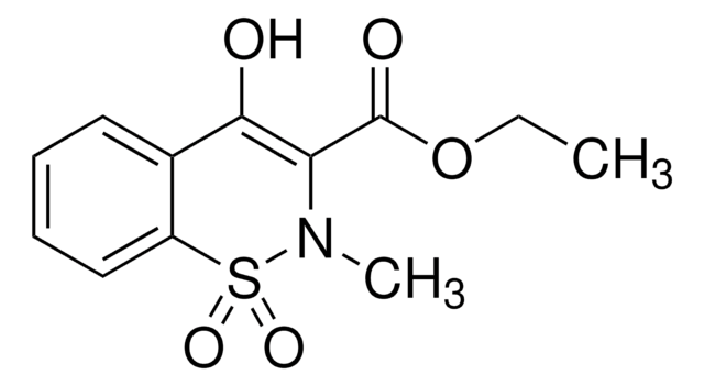 Ethyl 4-hydroxy-2-methyl-1,1-dioxo-2H-1,2-benzothiazine-3-carboxylate 97%