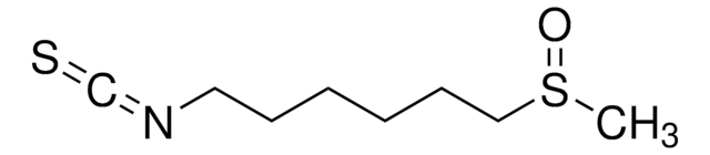 6-(Methylsulfinyl)hexyl isothiocyanate &#8805;98% (HPLC)