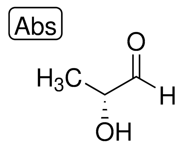 D-Lactaldehyde solution 1&#160;M in H2O