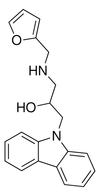 1-carbazol-9-yl-3-[(furan-2-ylmethyl)-amino]-propan-2-ol AldrichCPR