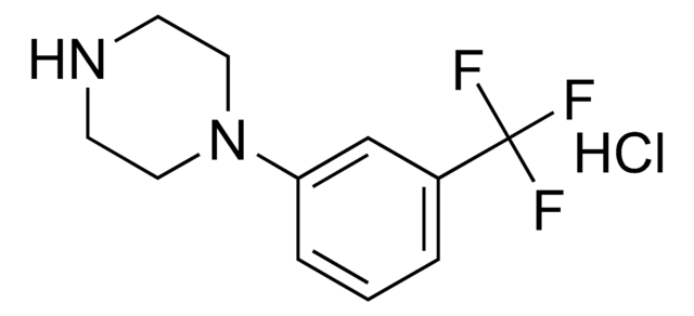 3-Trifluoromethylphenylpiperazine hydrochloride solution 1.0&#160;mg/mL in methanol (as free base), ampule of 1&#160;mL, certified reference material, Cerilliant&#174;