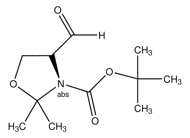 TERT-BUTYL (4S)-4-FORMYL-2,2-DIMETHYL-1,3-OXAZOLIDINE-3-CARBOXYLATE AldrichCPR