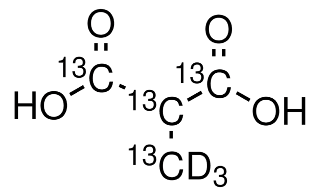 Methyl-d3 malonic acid-13C4 99 atom % 13C, 98 atom % D, 98% (CP)