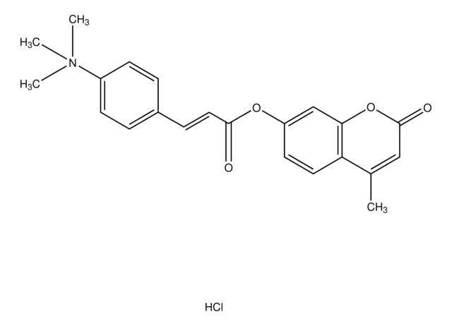 4-Methylumbelliferyl p-trimethylammoniocinnamate chloride powder