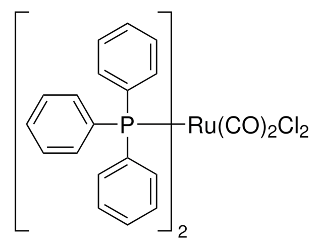 Bis(triphenylphosphine)ruthenium(II) dicarbonyl chloride &#8805;98.0% (CH)