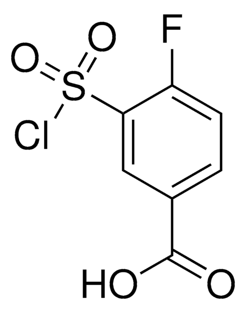 3-chlorosulfonyl-4-fluoro-benzoic acid AldrichCPR