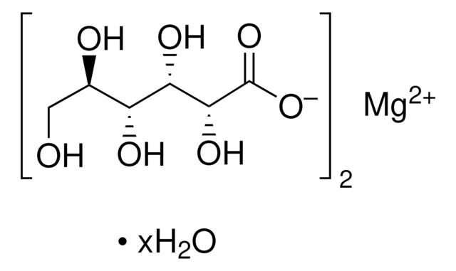 Magnesium D-gluconate hydrate &#8805;98% (HPLC)