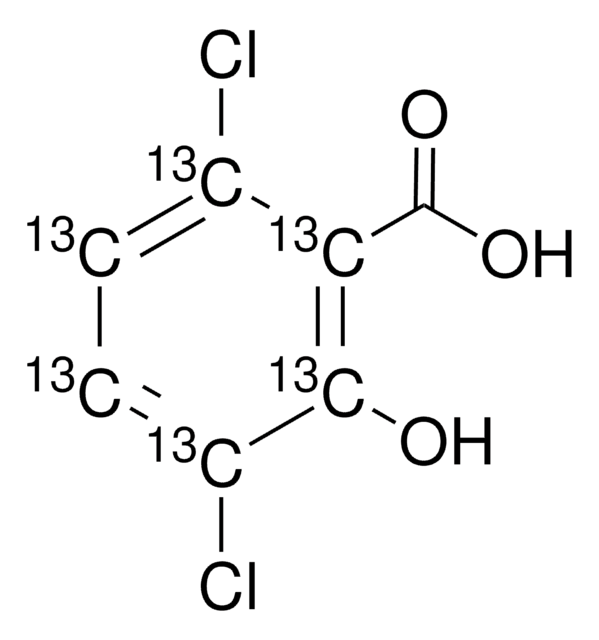 3,6-Dichloro-2-hydroxybenzoic acid-(phenyl-13C6) 99 atom % 13C, 98% (CP)