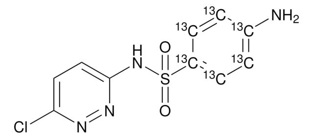 Sulfachloropyridazine-(phenyl-13C6) VETRANAL&#174;, analytical standard