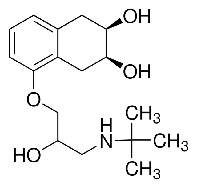 Nadolol pharmaceutical secondary standard, certified reference material