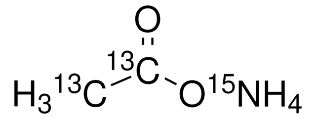 Ammonium-15N acetate-13C2 99 atom % 13C, 98 atom % 15N