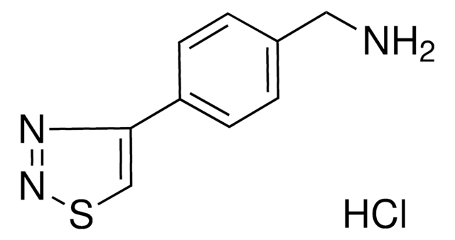 4-(1,2,3-thiadiazol-4-yl)benzylamine hydrochloride AldrichCPR