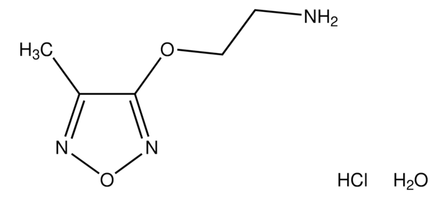 {2-[(4-Methyl-1,2,5-oxadiazol-3-yl)oxy]ethyl}amine hydrochloride hydrate AldrichCPR