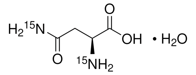 L-Asparagine-15N2 monohydrate 98 atom % 15N, 98% (CP)