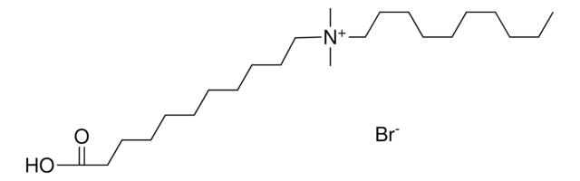 (10-CARBOXY-DECYL)-DECYL-DIMETHYL-AMMONIUM, BROMIDE AldrichCPR