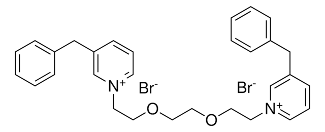 3-BENZYL-1-(2-{2-[2-(3-BENZYL-1-PYRIDINIUMYL)ETHOXY]ETHOXY}ETHYL)PYRIDINIUM DIBROMIDE AldrichCPR