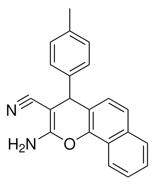 2-AMINO-4-(4-METHYLPHENYL)-4H-BENZO(H)CHROMENE-3-CARBONITRILE AldrichCPR