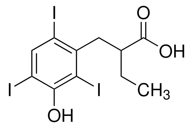 &#945;-Ethyl-3-hydroxy-2,4,6-triiodohydrocinnamic acid 97%