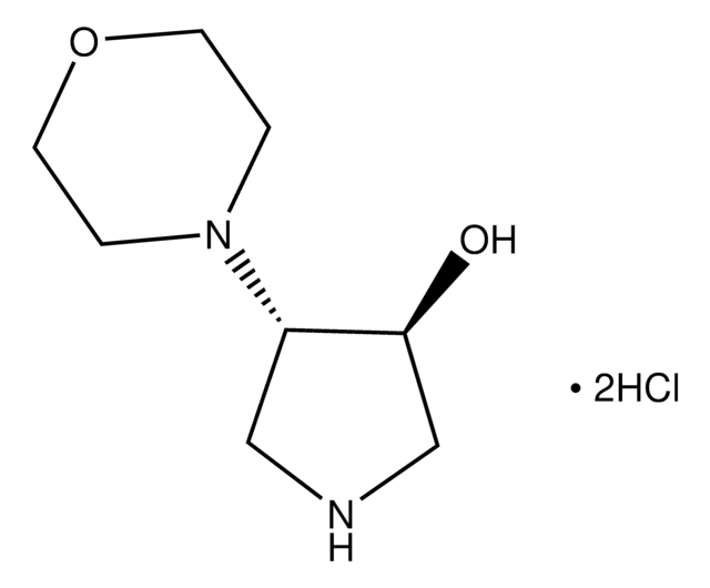 trans-4-(4-Morpholinyl)-3-pyrrolidinol dihydrochloride AldrichCPR