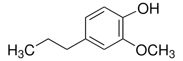 2-メトキシ-4-プロピルフェノール &#8805;99%, FG