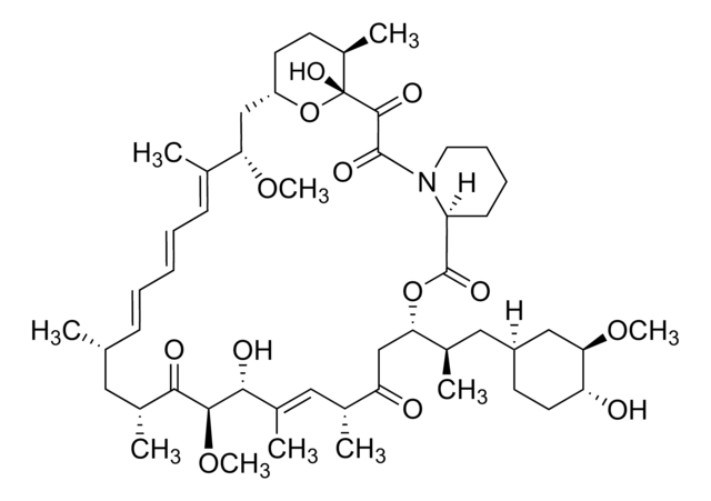 Sirolimus solution 1.0&#160;mg/mL in acetonitrile, ampule of 1&#160;mL, certified reference material, Cerilliant&#174;