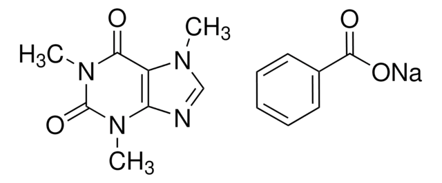 Caffeine-sodium benzoate analytical standard