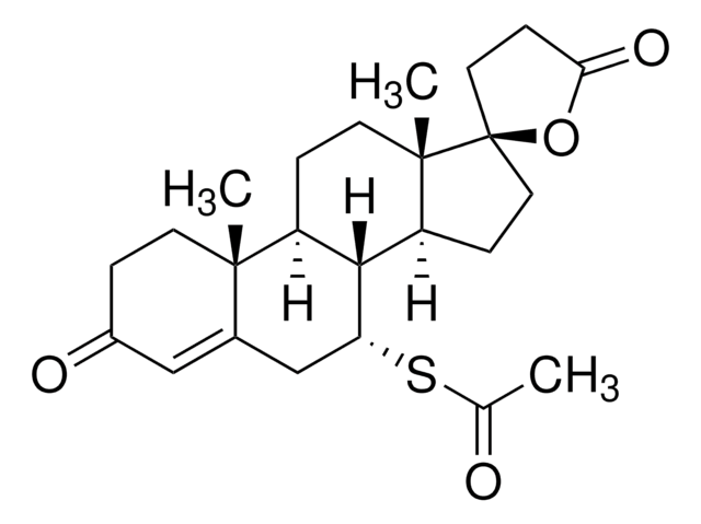 Spironolactone pharmaceutical secondary standard, certified reference material