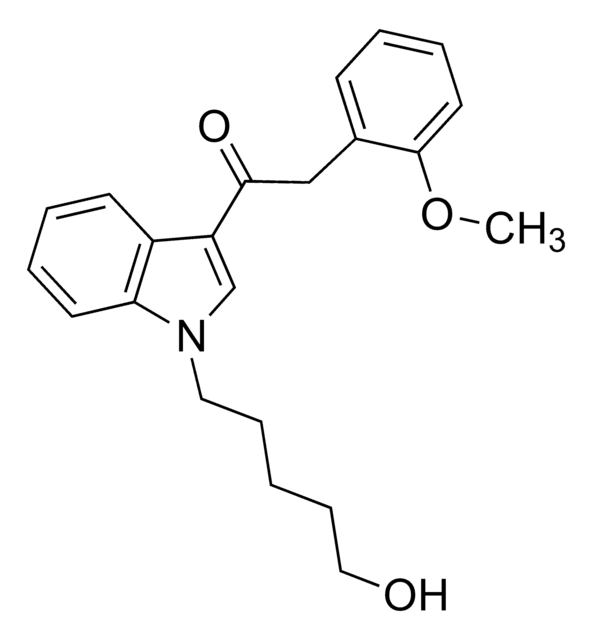 JWH-250 5-Hydroxypentyl metabolite solution 100&#160;&#956;g/mL in methanol, ampule of 1&#160;mL, certified reference material, Cerilliant&#174;