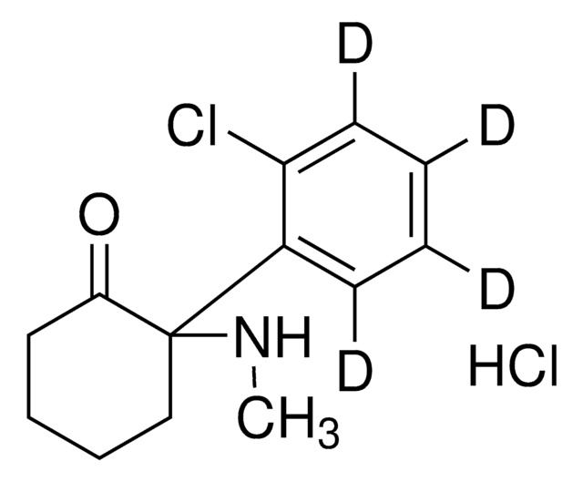 Ketamine-D4 hydrochloride solution 100&#160;&#956;g/mL in methanol (as free base), ampule of 1&#160;mL, certified reference material, Cerilliant&#174;