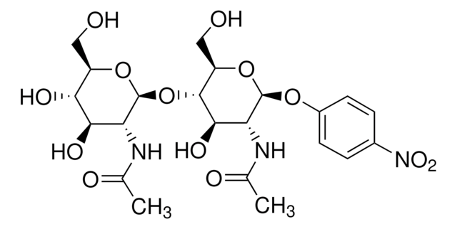 4-Nitrophenyl N,N&#8242;-diacetyl-&#946;-D-chitobioside &#8805;99% (TLC)