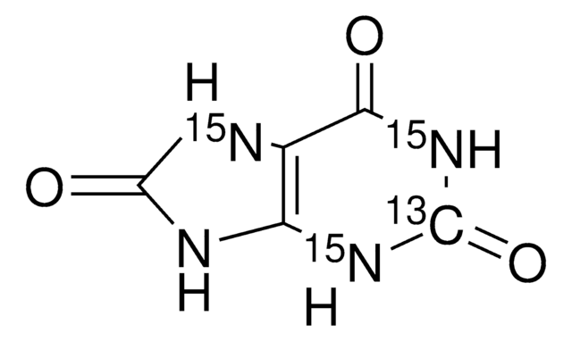 Uric acid-2-13C,1,3,7-15N3 &#8805;98 atom %, &#8805;95% (CP)