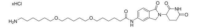 C5 Lenalidomide-C6-PEG1-C3-PEG1-Butyl NH2 hydrochloride &#8805;95%