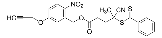 2-Nitro-5-(2-propynyloxy)benzyl 4-cyano-4-(phenylcarbonothioylthio)pentanoate 97%