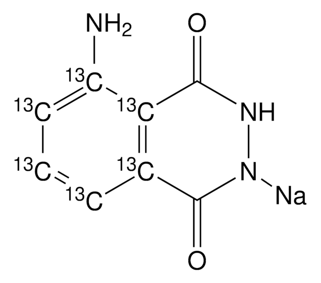 Luminol-(aniline-13C6) sodium salt 99 atom % 13C, 98% (CP)