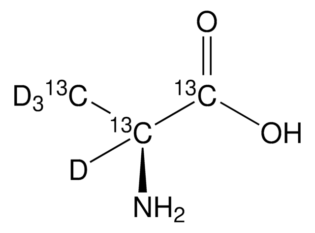 L-Alanine-13C3, d4 98 atom % 13C, 98 atom % D, 95% (CP)