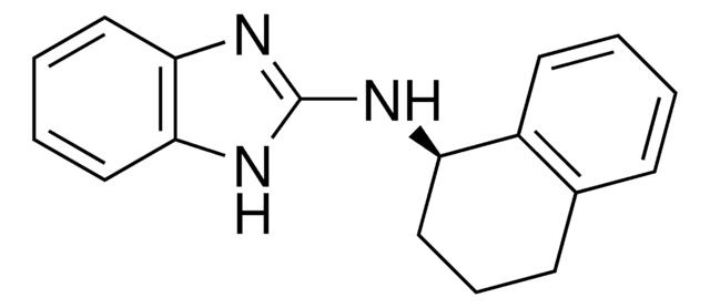 NS8593 An aminobenzimidazole derivative that selectively and reversibly blocks small conductance Ca2+-activated K+ channels in a Ca2+-dependent manner.