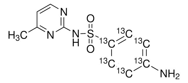 Sulfamerazine-(phenyl-13C6) VETRANAL&#174;, analytical standard