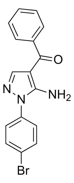 (5-Amino-1-(4-bromophenyl)-1H-pyrazol-4-yl)(phenyl)methanone AldrichCPR