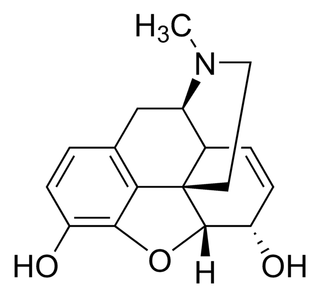 Morphine solution 100&#160;&#956;g/mL in methanol, ampule of 1&#160;mL, certified reference material, Cerilliant&#174;