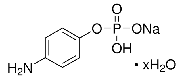 4-Aminophenyl phosphate monosodium salt hydrate for electrochemical analysis, &#8805;98.0% (TLC)