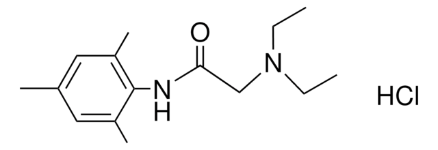 2-DIETHYLAMINO-N-(2,4,6-TRIMETHYL-PH)-ACETAMIDE, HYDROCHLORIDE AldrichCPR